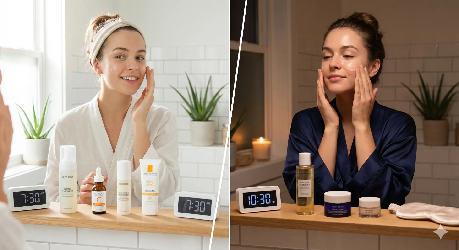 Routine skincare viso: la guida completa per mattina e sera