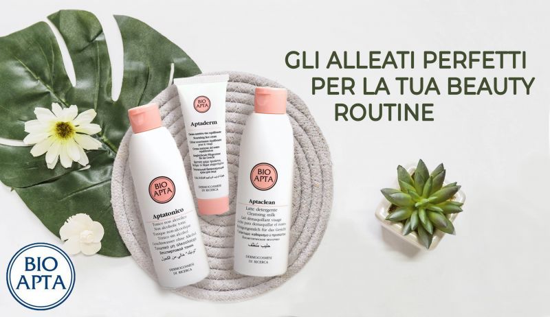 La beauty routine di Bioapta